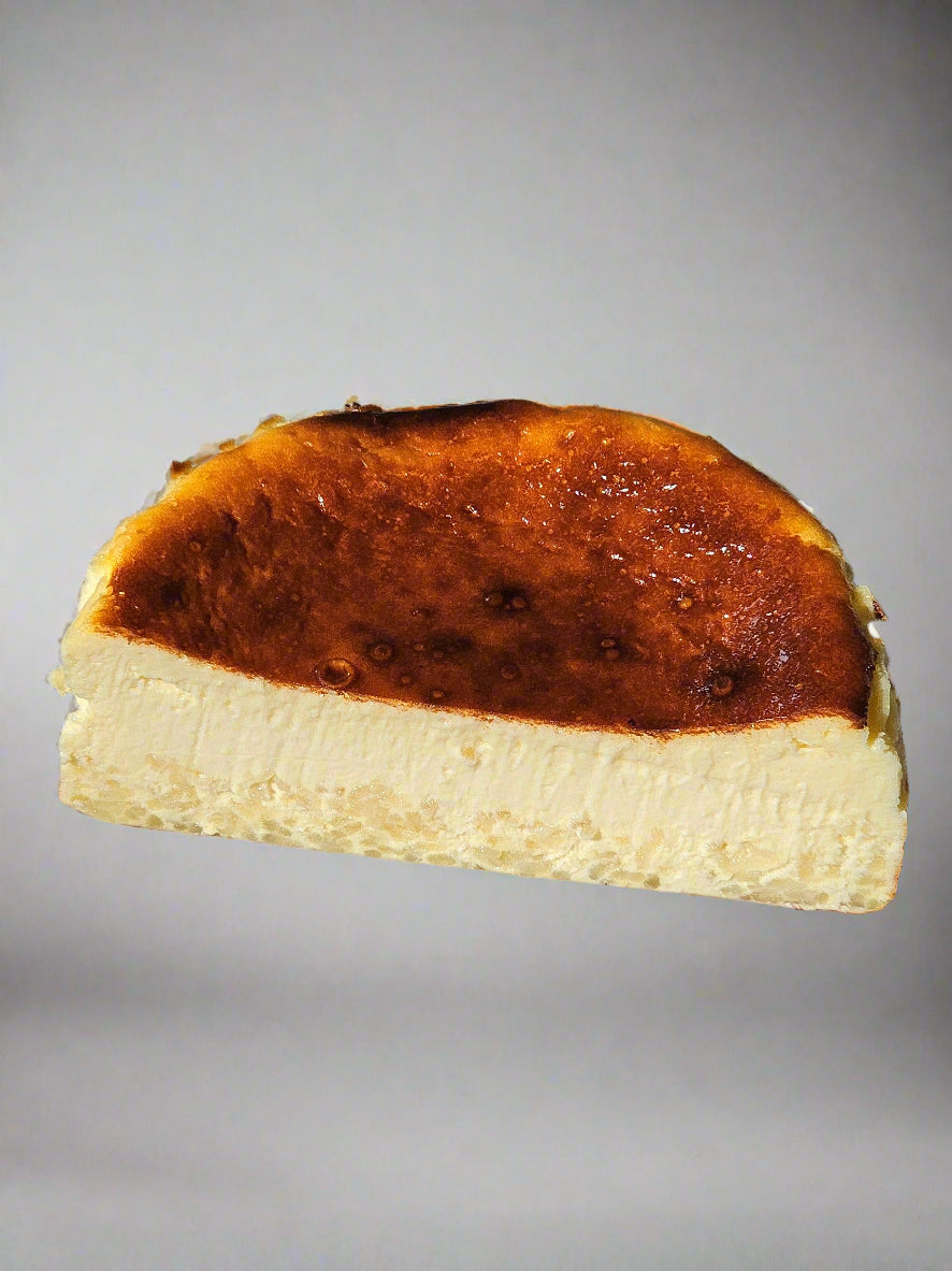 Durian Sticky Rice Burnt Basque Cheesecake