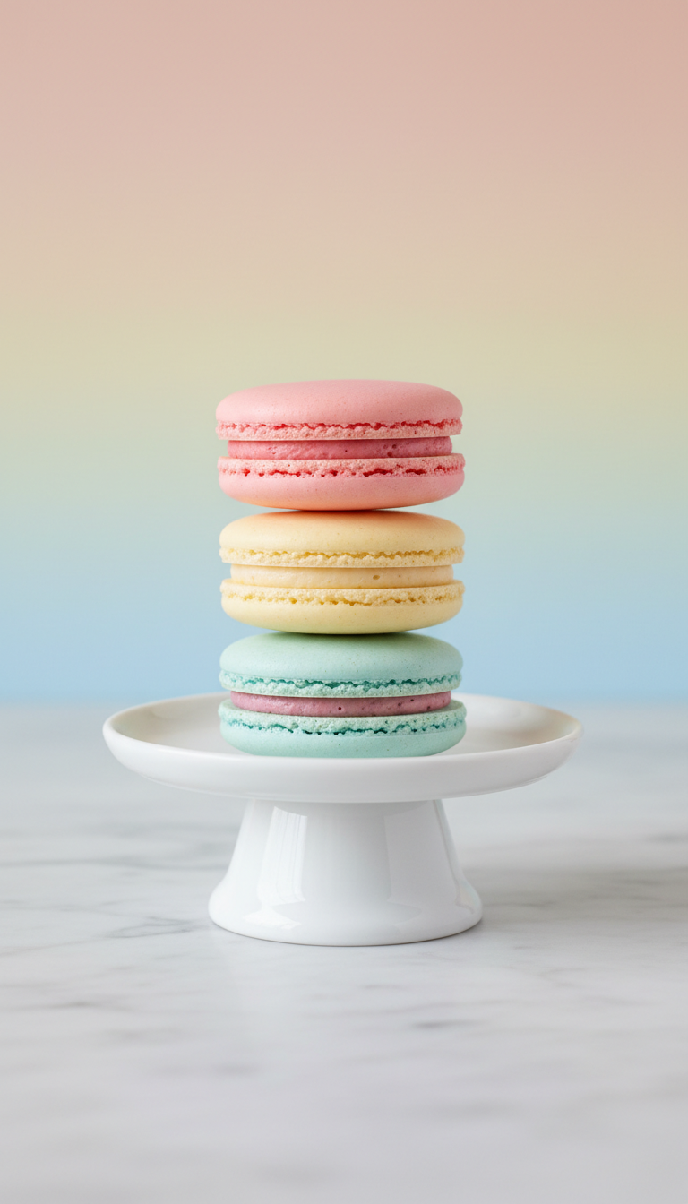 Pink Macaron Stack Assortment