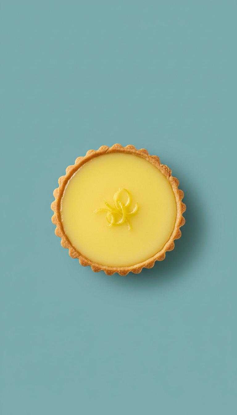 Zesty Yellow Lemon Tart