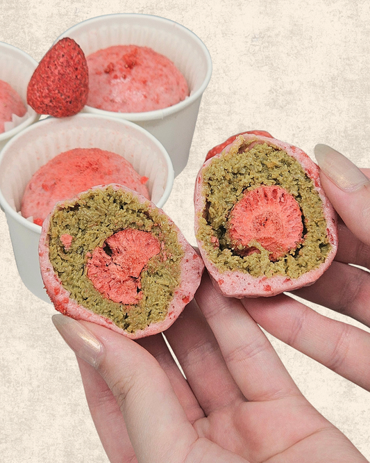 2 x mini pack - Strawberry Dubai Chewy Cookie - Limited time only