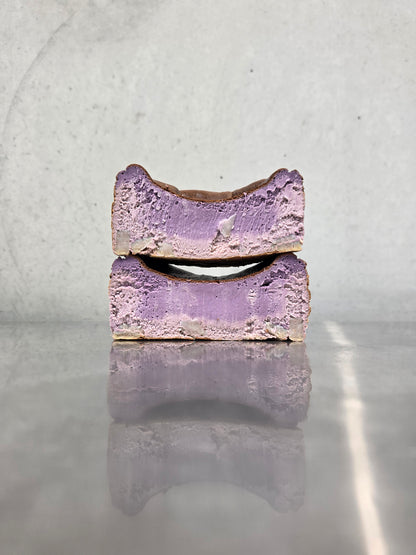 Taro Ube Burnt Basque Cheesecake